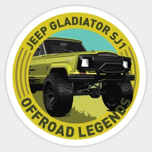 4x4 Offroad Legends: Gladiator Series 1 Sticker